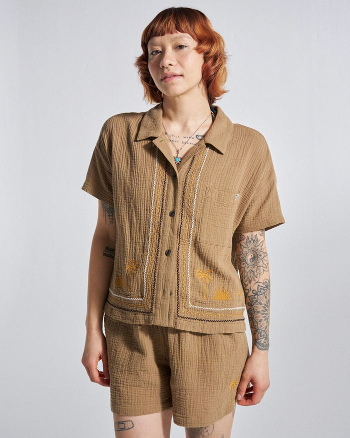 Waveney Short - Caramel Brown