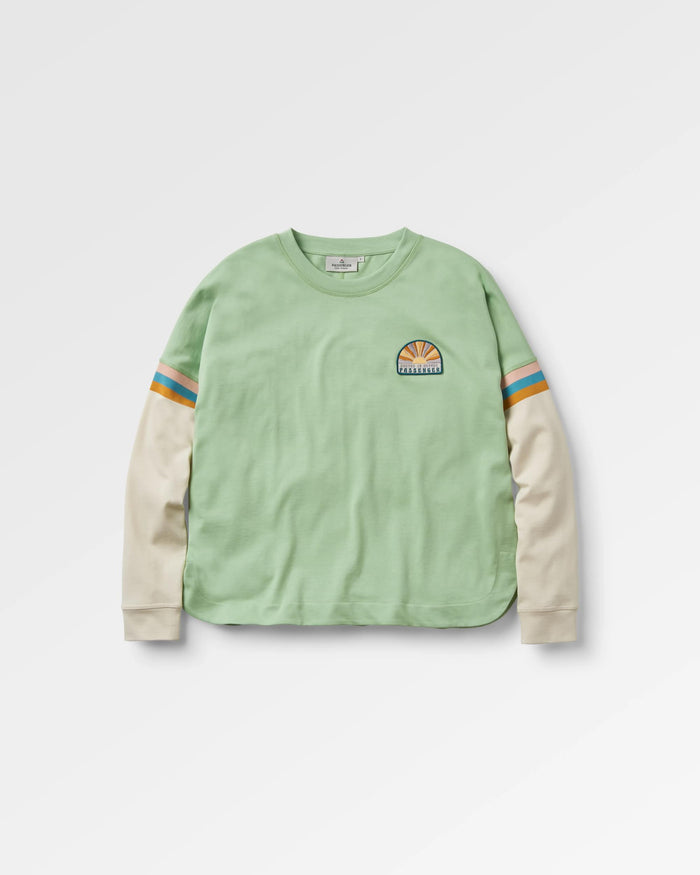 Dream Organic Cotton LS T-Shirt - Green Fig